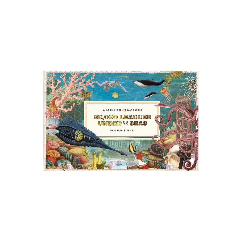 Maria Rivans Pussel 20,000 Leagues Under the Sea 1000 bitar