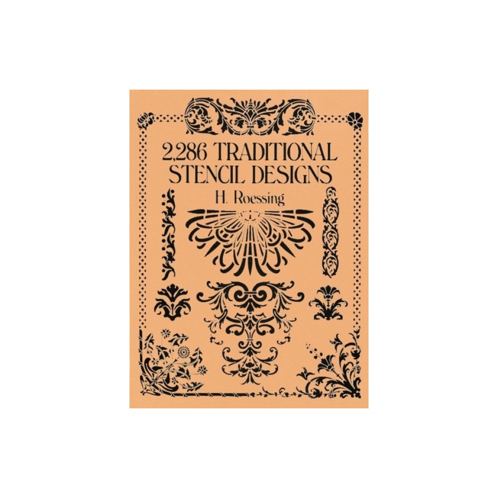 Dover publications inc. 2,286 Traditional Stencil Designs (häftad, eng)