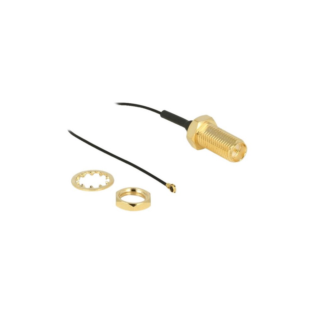 DeLOCK Delock antennkabel - 35 cm - svart