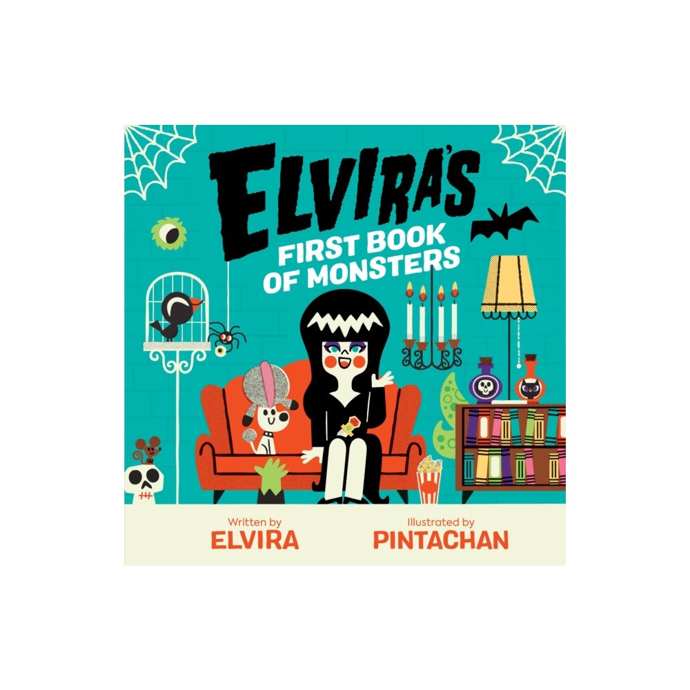 Running Press,U.S. Elvira's First Book of Monsters (bok, board book, eng)