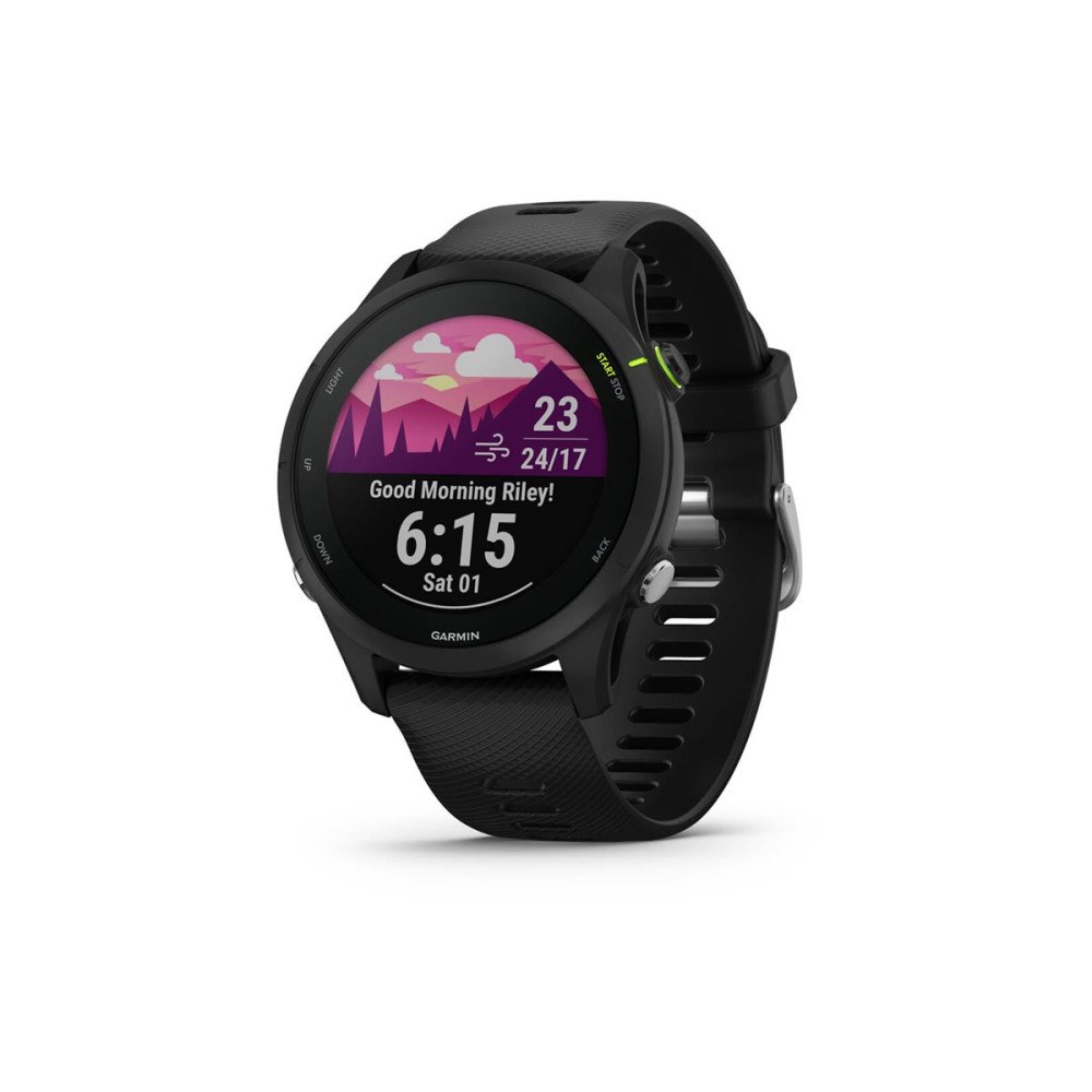 Garmin Garmin Forerunner 255 Music sportklocka med rem - 4 GB - svart