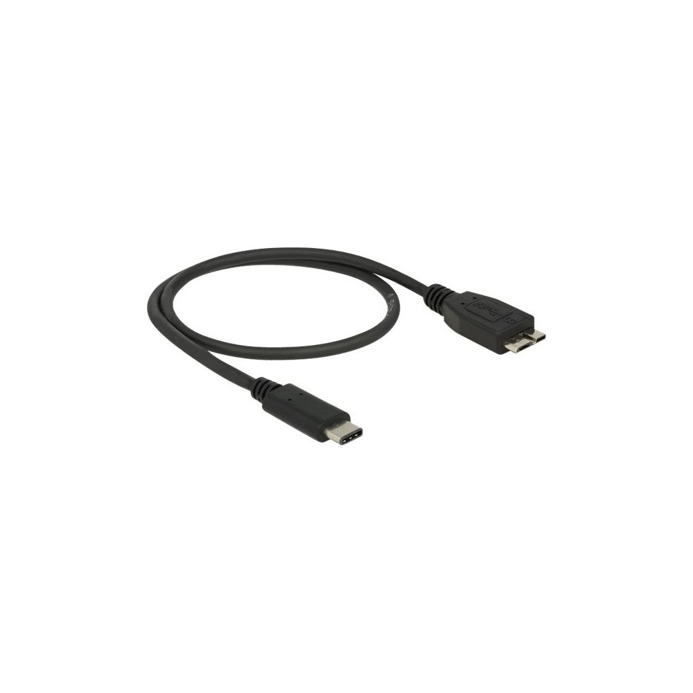 DeLOCK Delock - USB typ C-kabel - Micro-USB typ B till USB-C - 50 cm