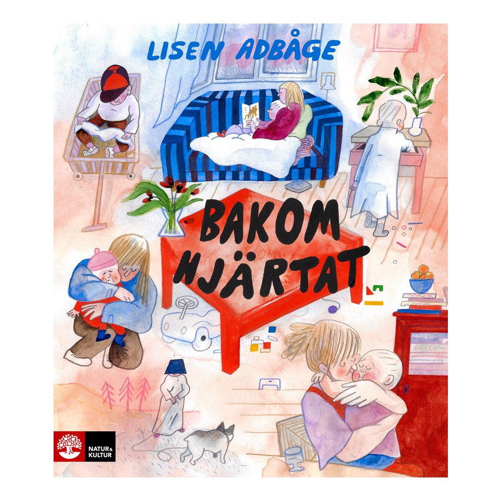 Lisen Adbåge Bakom hjärtat (inbunden)