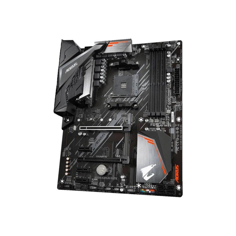 Gigabyte Technology Gigabyte A520 AORUS ELITE - 1.0 - moderkort - ATX - Socket AM4 - AMD A520