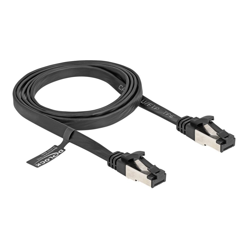 DeLOCK Delock patch-kabel - 1 m - svart