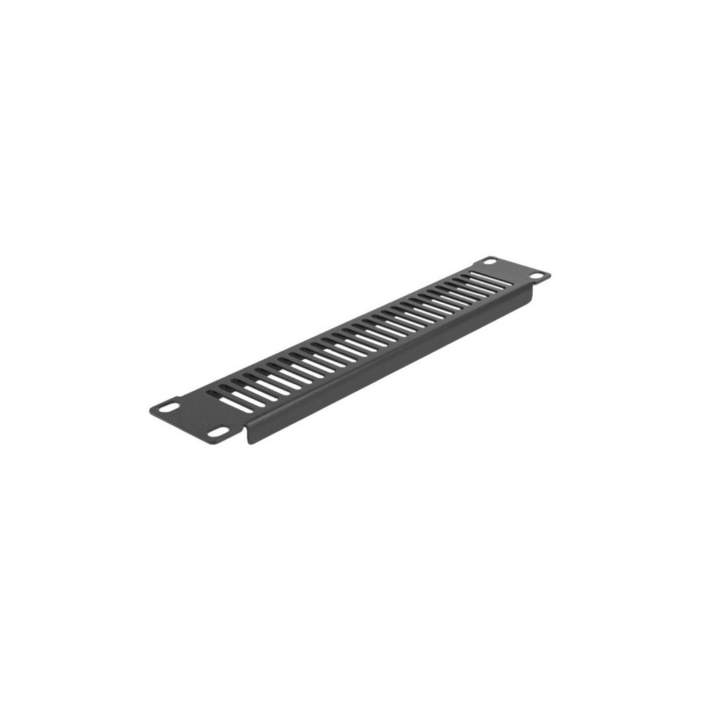 DeLOCK Delock - rackpanel (vertikal) - med ventilationsöppningar - 1U