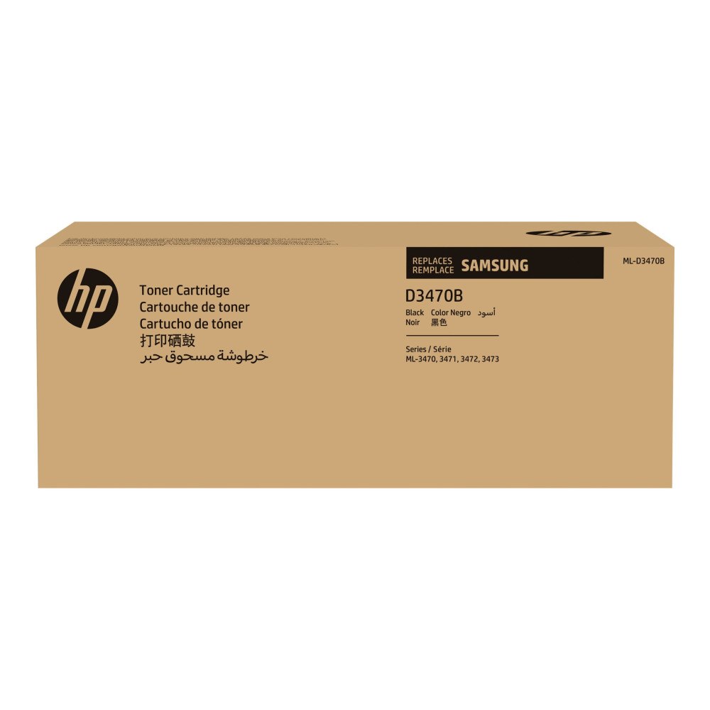 Hewlett-Packard Samsung ML-D3470B - Lång livslängd - svart - original - tonerkassett (SU672A)