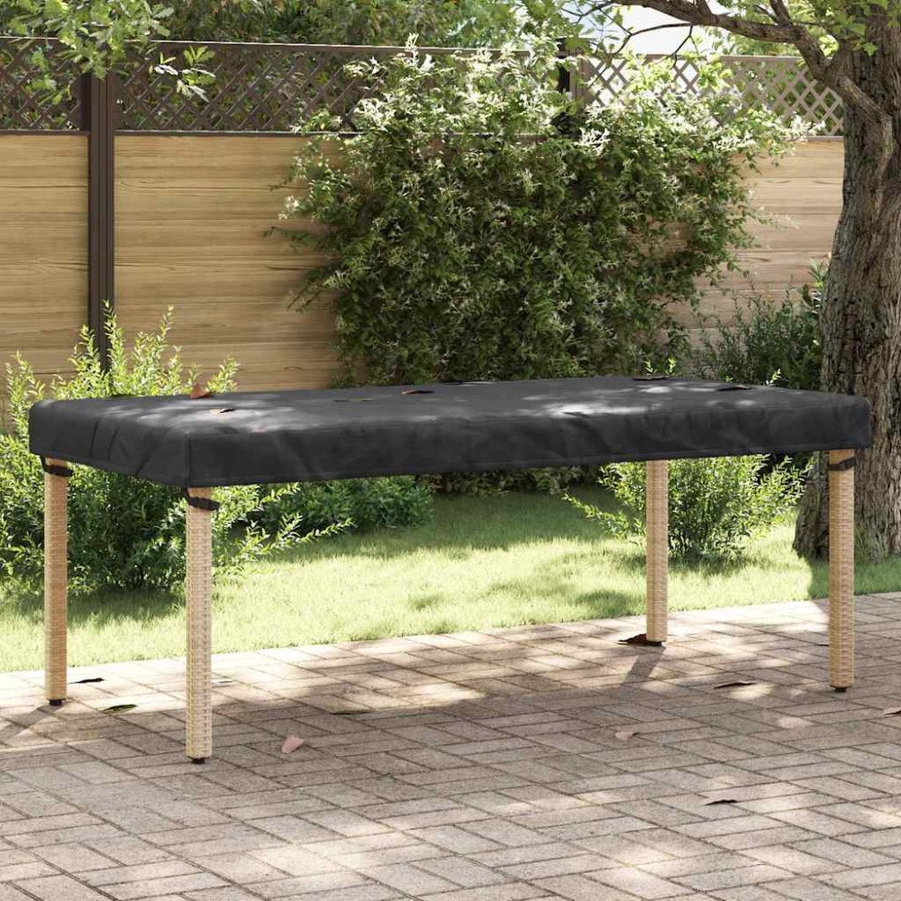 vidaXL Utemöbelsskydd 202 x 102 x 15 cm 210D Oxford Tyg