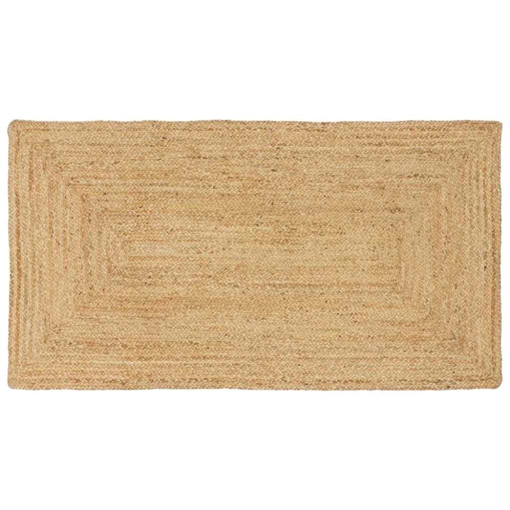 vidaXL Matta Beige 80 x 150 cm Jute