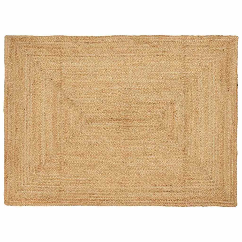 vidaXL Matta Beige 140 x 200 cm Jute