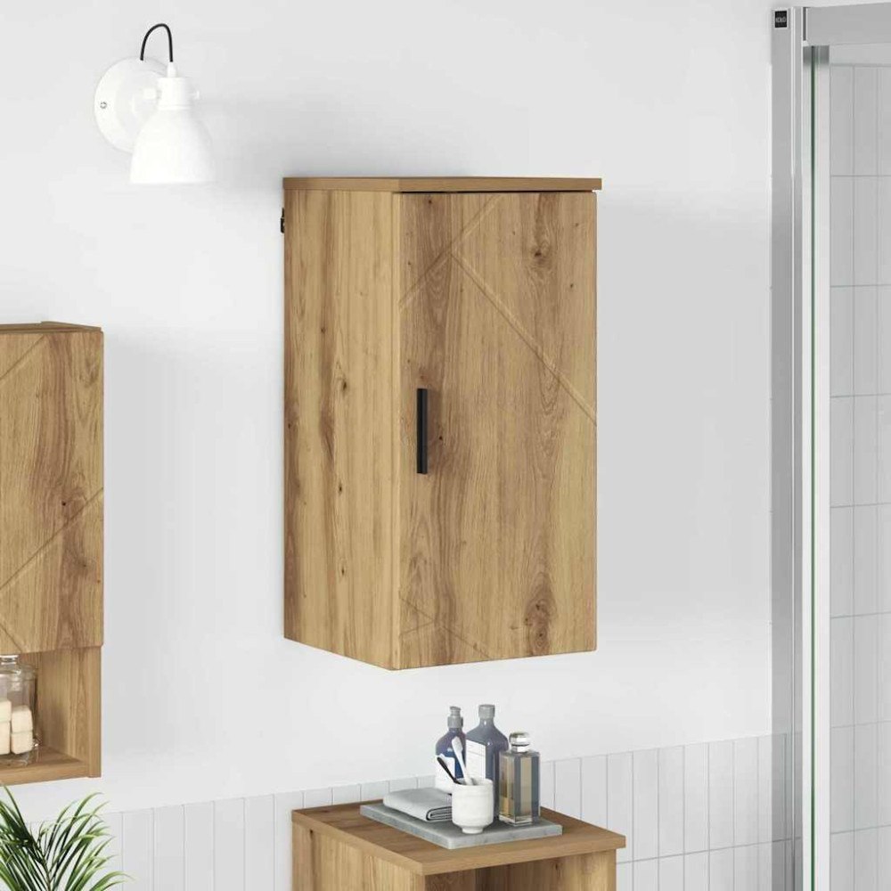 vidaXL Badrumsskåp artisan ek 30 x 31.5 x 61 cm Konstruerat trä