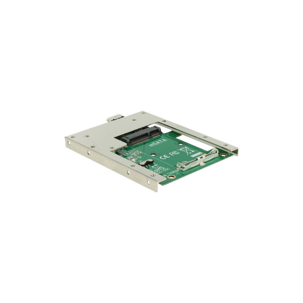 DeLOCK Delock Converter USB 3.0 > mSATA with 2.5″ Frame - kontrollerkort - mSATA - SATA 3Gb/s, USB 3.0
