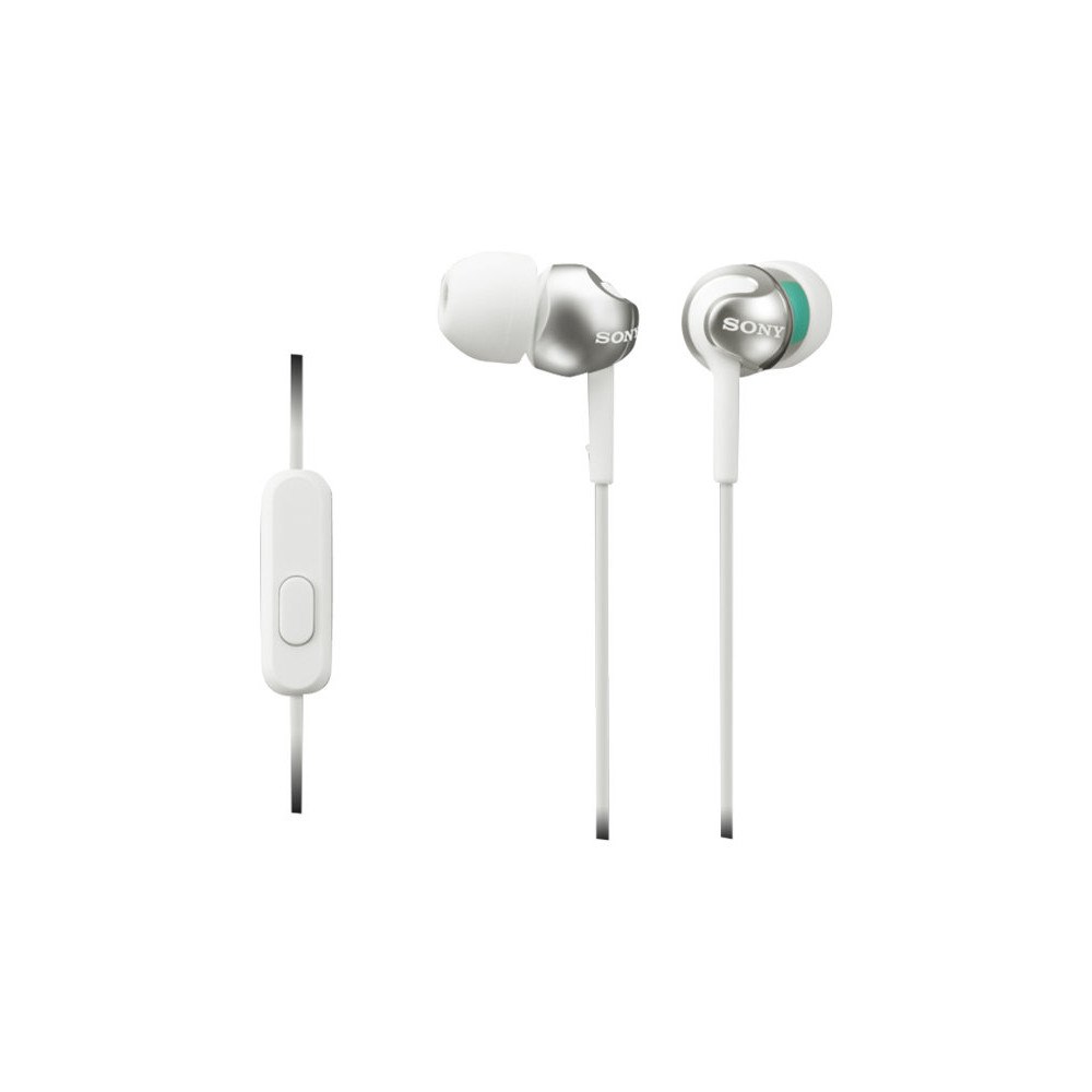 Sony Sony MDR-EX110AP - hörlurar med mikrofon - 3,5 mm kontakt