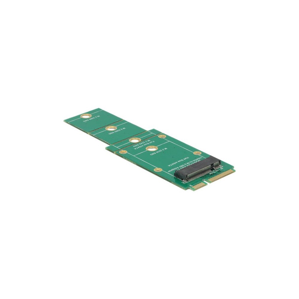 DeLOCK Delock Adapter M.2 NGFF > mSATA - kontrollerkort - M.2 Card - mSATA