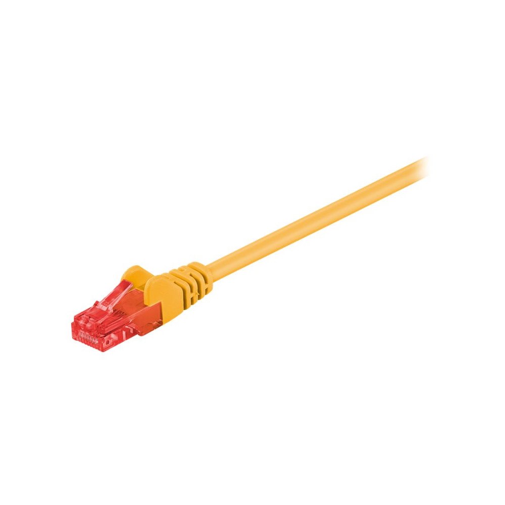 Goobay goobay patch-kabel - 25 m - gul