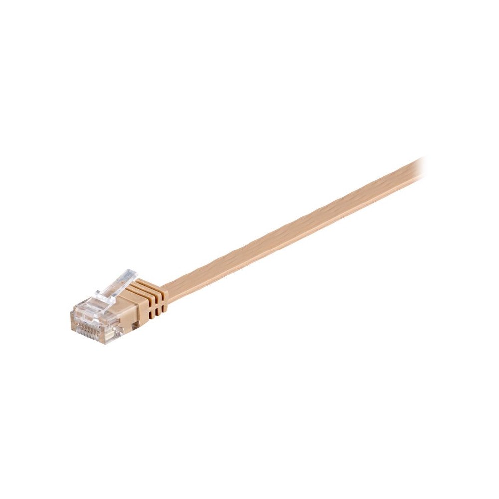 Goobay goobay patch-kabel - 5 m - ljusbrun