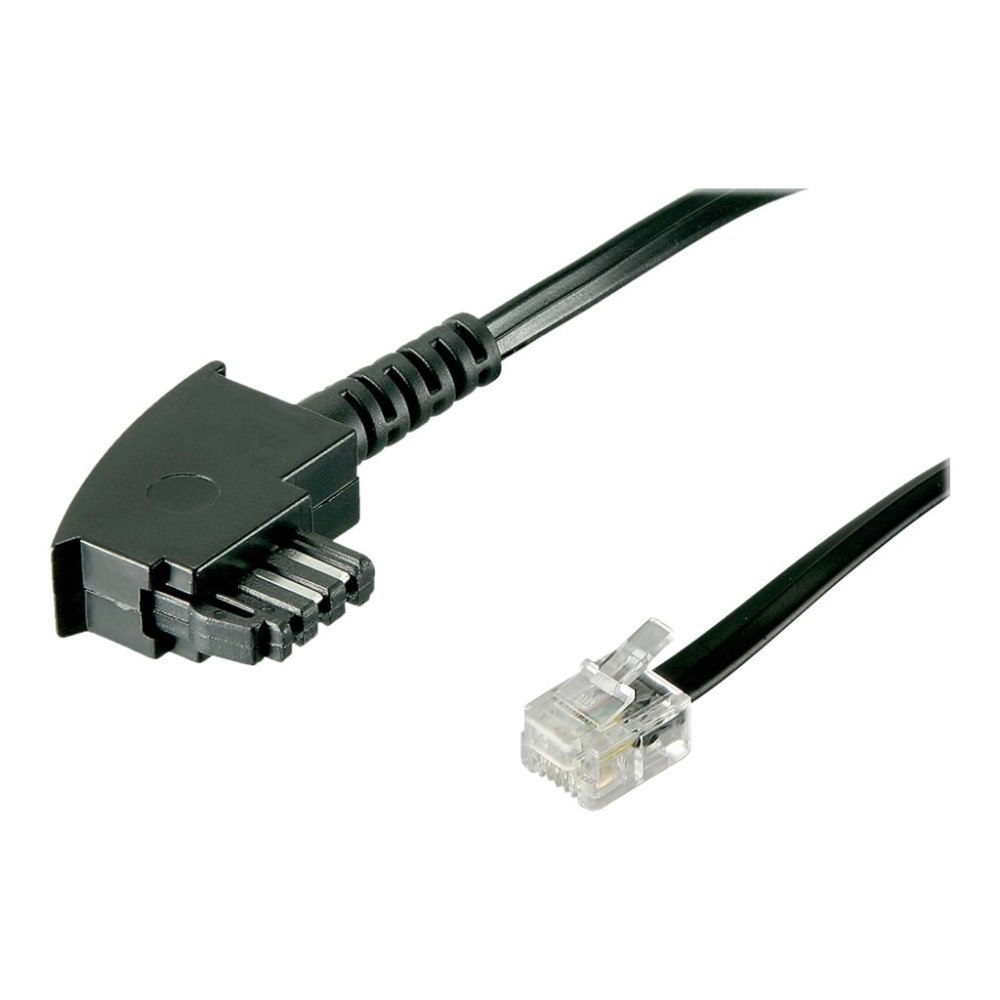 Goobay goobay telefonkabel - 6 m - svart