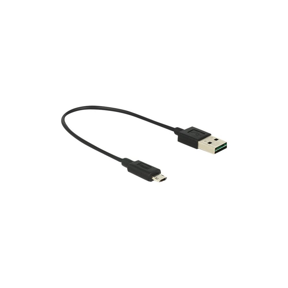DeLOCK Delock - USB-kabel - mikro-USB typ B till USB - 20 cm