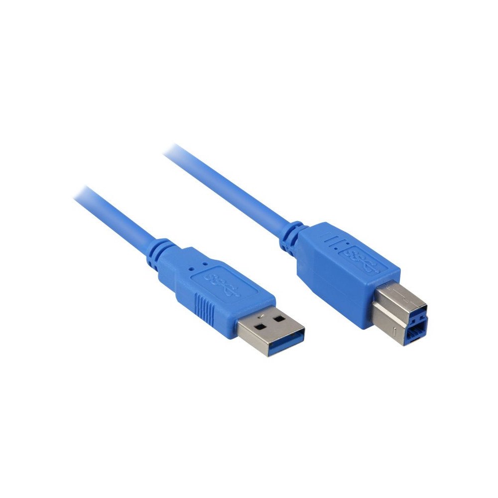 Sharkoon Sharkoon - USB-kabel - USB Type B till USB typ A - 1 m