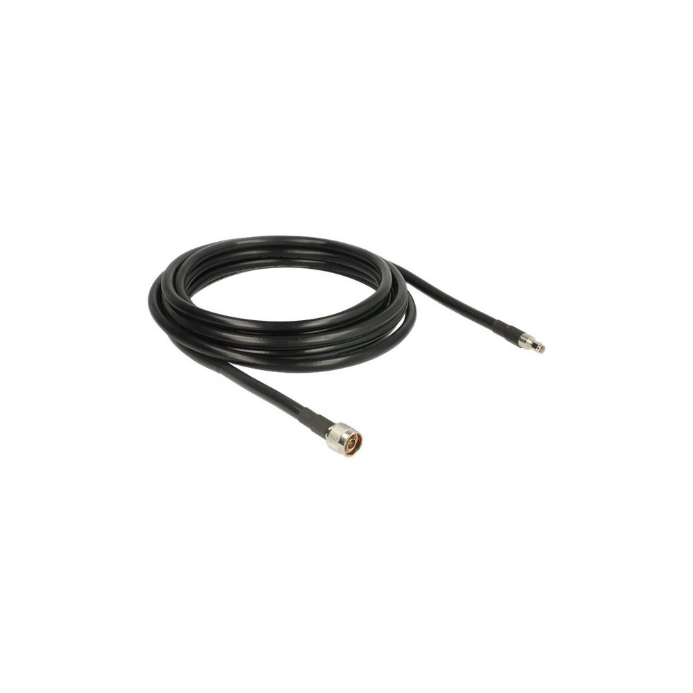 DeLOCK Delock CFD400 LLC400 low loss - antennkabel - 5 m - svart