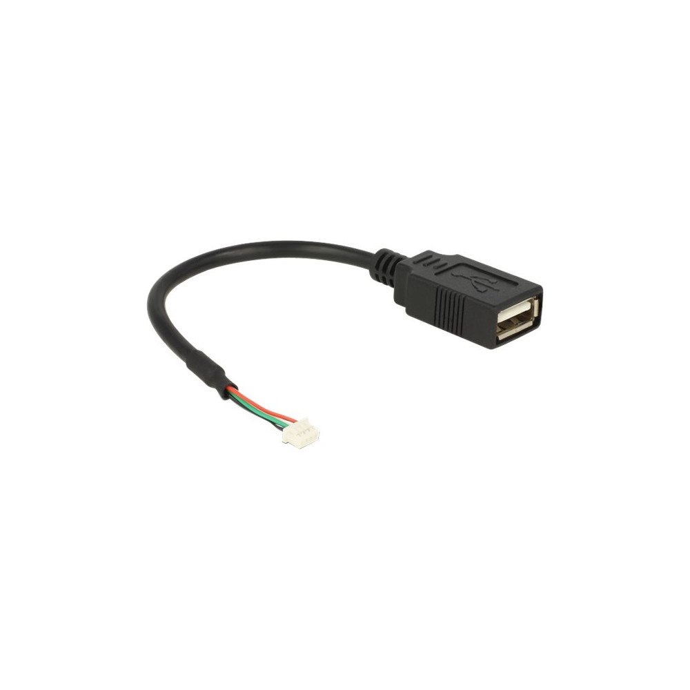 DeLOCK Delock - USB intern till extern adapter - USB till 4 stifts USB 2.0-rubrik - 15 cm