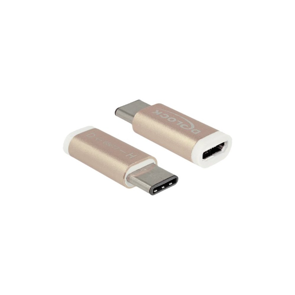 DeLOCK Delock - USB typ C-adapter - 24 pin USB-C till mikro-USB typ B