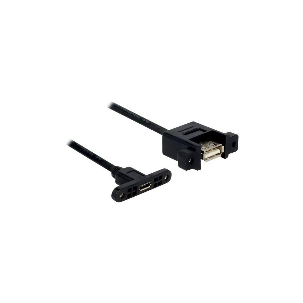 DeLOCK Delock - USB-adapter - mikro-USB typ B till USB - 25 cm