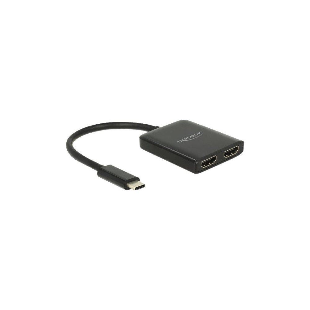 DeLOCK Delock - extern videoadapter - STDP4320 - svart