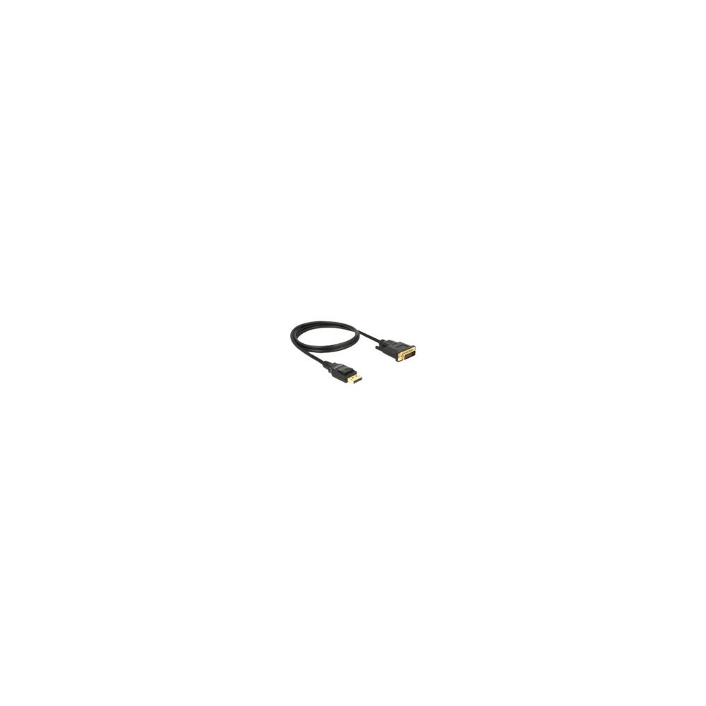 DeLOCK Delock - videoadapterkabel - DisplayPort till DVI-D - 1 m