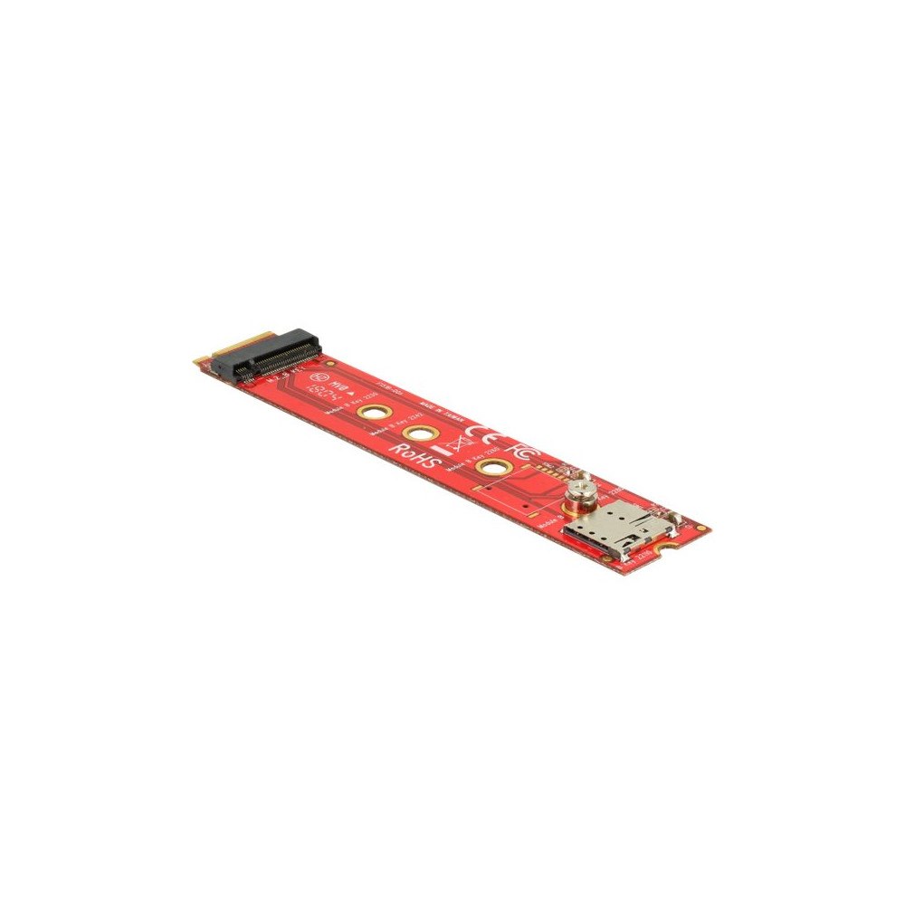 DeLOCK Delock Adapter M.2 key B male > M.2 key B slot port saver + Nano SIM slot - kontrollerkort - M.2 Card - M.2 Card