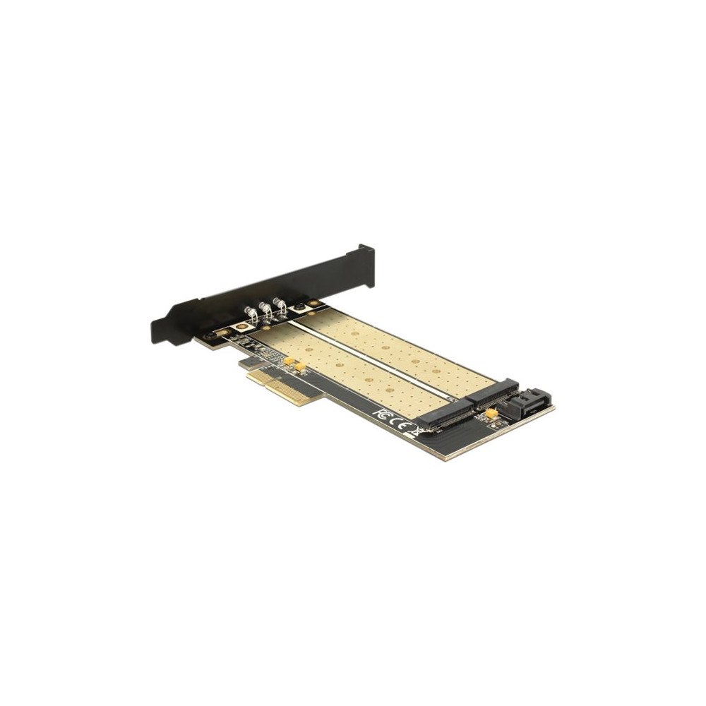 DeLOCK Delock - kontrollerkort - M.2 Card / SATA 6Gb/s - PCIe x4