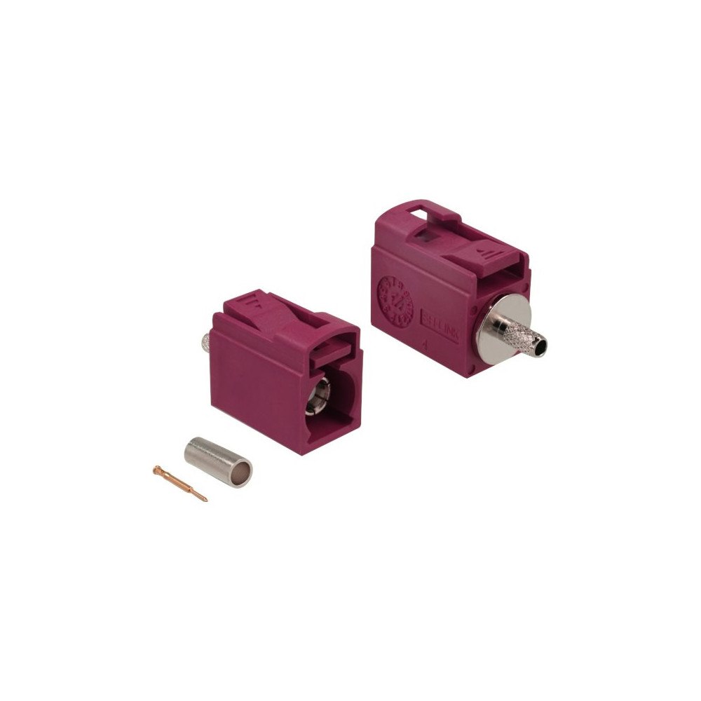 DeLOCK Delock 21 mm (short) for crimping - RF-kontakt