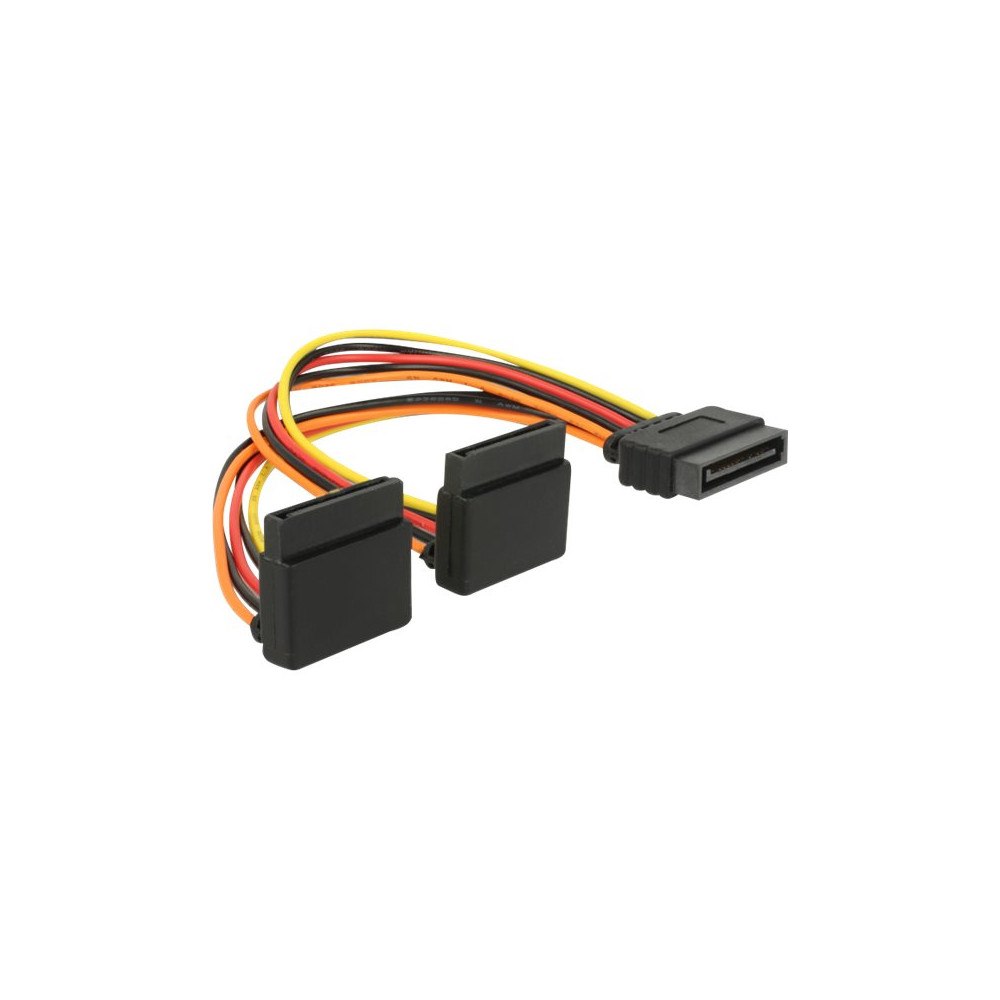 DeLOCK Delock - strömadapter - SATA-ström till SATA-ström - 15 cm