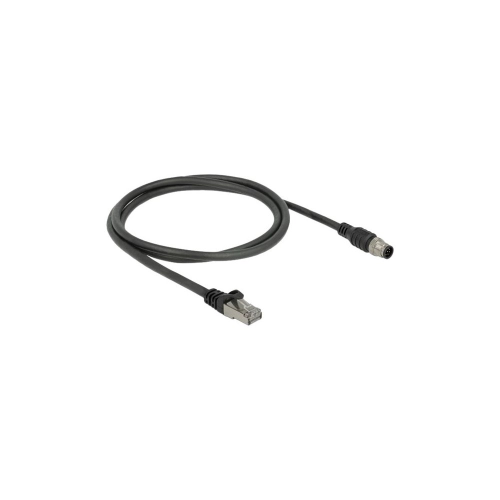 DeLOCK Delock patch-kabel - 1 m - svart