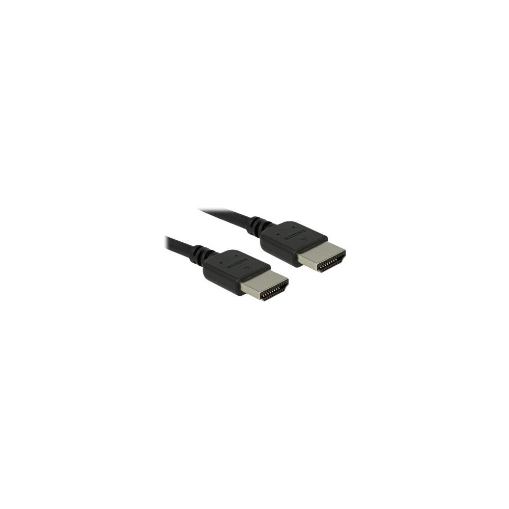 DeLOCK Delock Premium - HDMI-kabel med Ethernet - 2 m