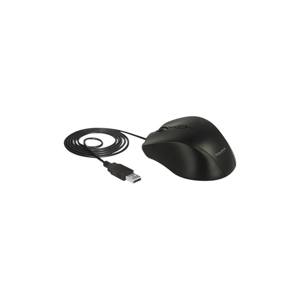 DeLOCK Delock - mus - USB - svart