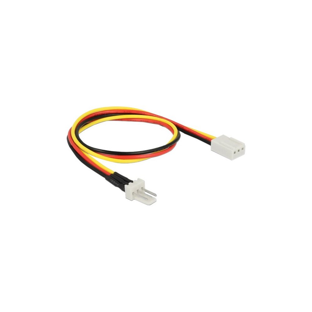 DeLOCK Delock - strömkabel till fläkt - 3 PIN intern effekt till 3 PIN intern effekt - 30 cm
