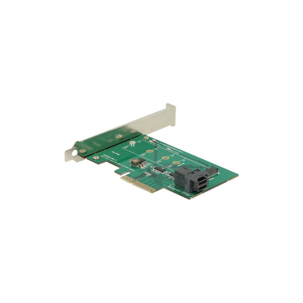 DeLOCK Delock PCI Express Card > 1 x internal NVMe M.2 PCIe / 1 x internal SFF-8643 NVMe - kontrollerkort - M.2 Card - PCIe 3.0...