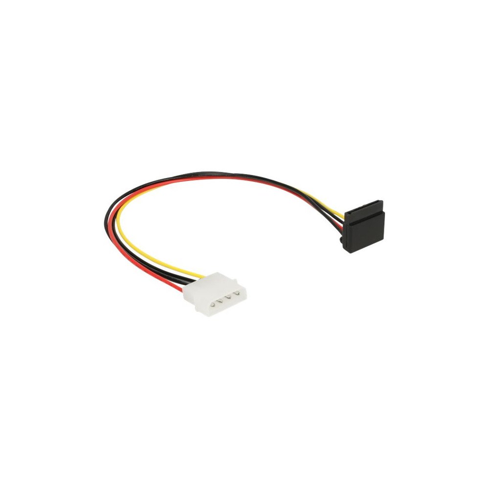 DeLOCK Delock SATA 15 pin receptacle > 4 pin Molex male metal - strömadapter - SATA-ström till 4-stifts intern ström (12V) - 30...