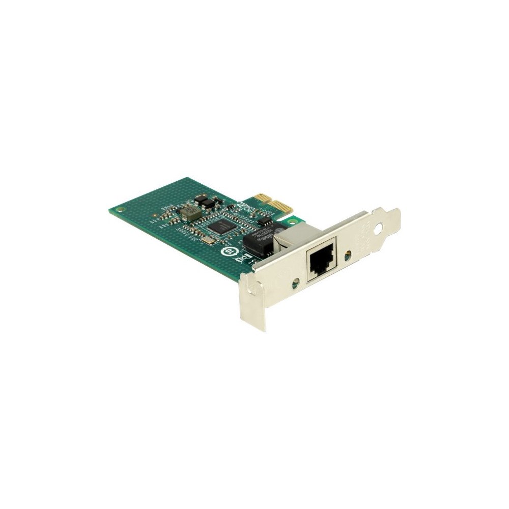 DeLOCK Delock PCI Express Card > 1 x Gigabit LAN - nätverksadapter - PCIe 2.1 - Gigabit Ethernet