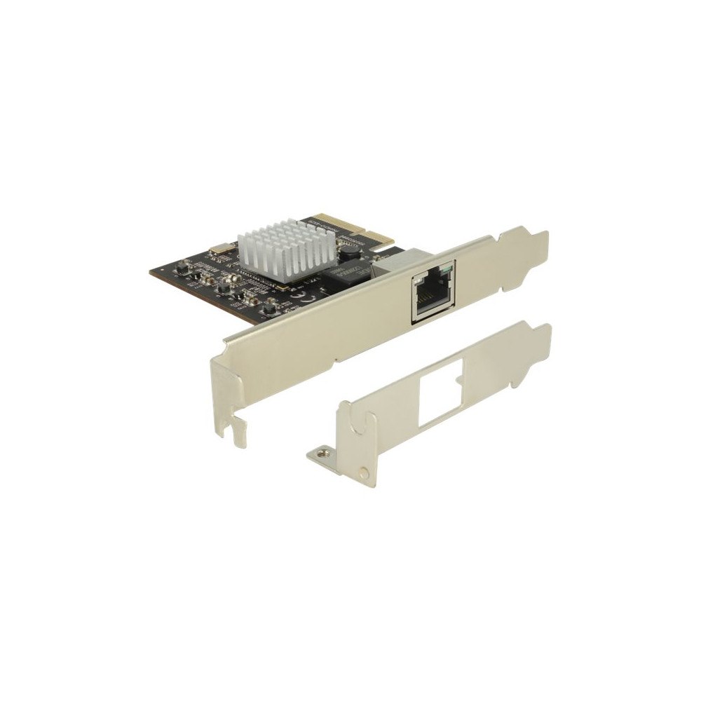 DeLOCK Delock PCI Express Card > 1 x 10 Gigabit LAN NBASE-T RJ45 - nätverksadapter - PCIe 2.0 x4 - 10Gb Ethernet
