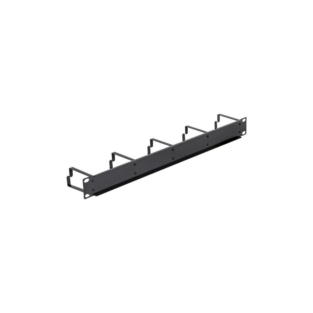 DeLOCK Delock panel för kabelhantering - 1U - 19"