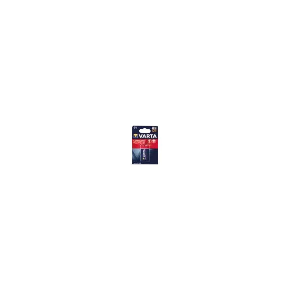 Varta Varta Longlife Max Power 4722 batteri x 9V - alkaliskt