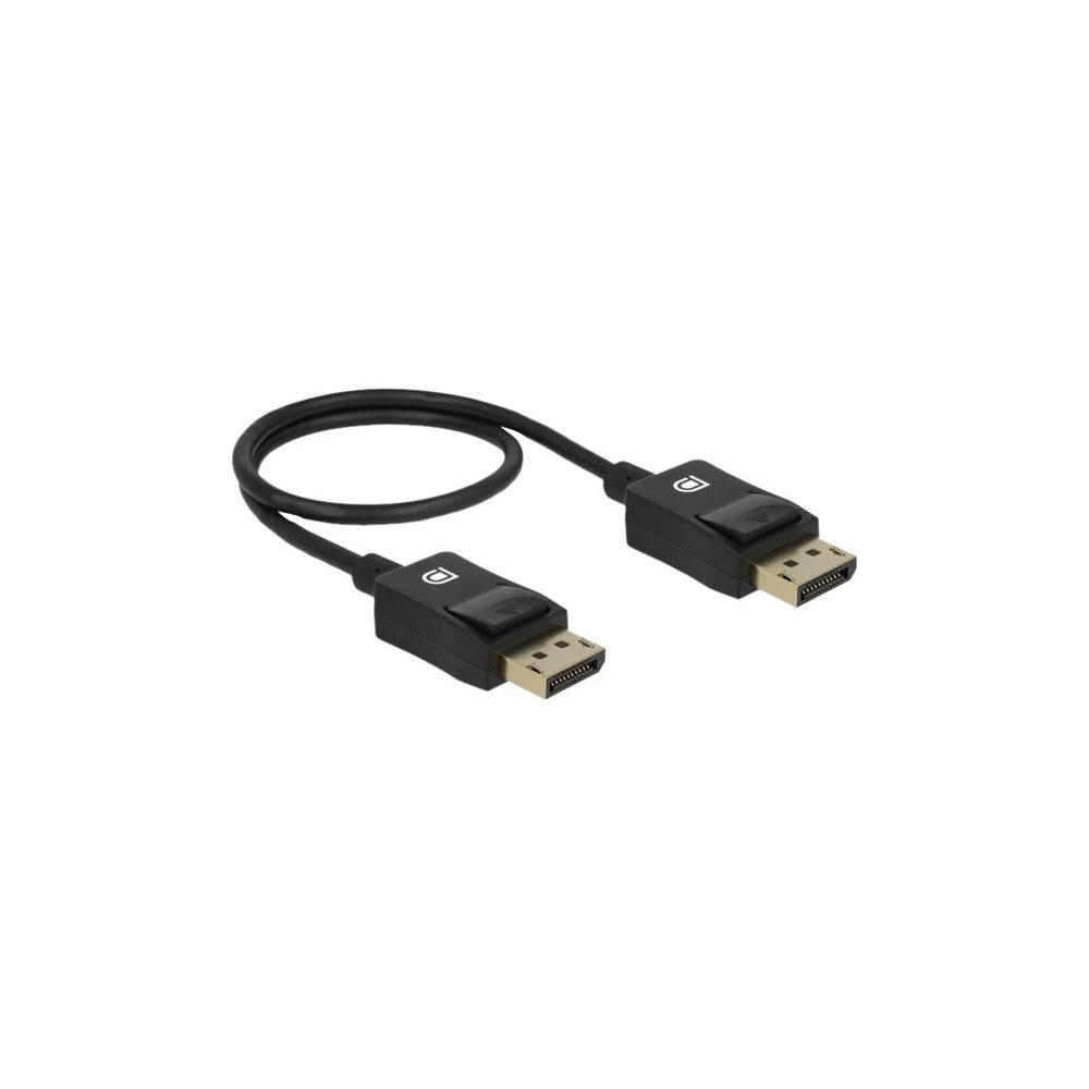 DeLOCK Delock Coaxial - bildskärmskabel - DisplayPort till DisplayPort - 0.5 m