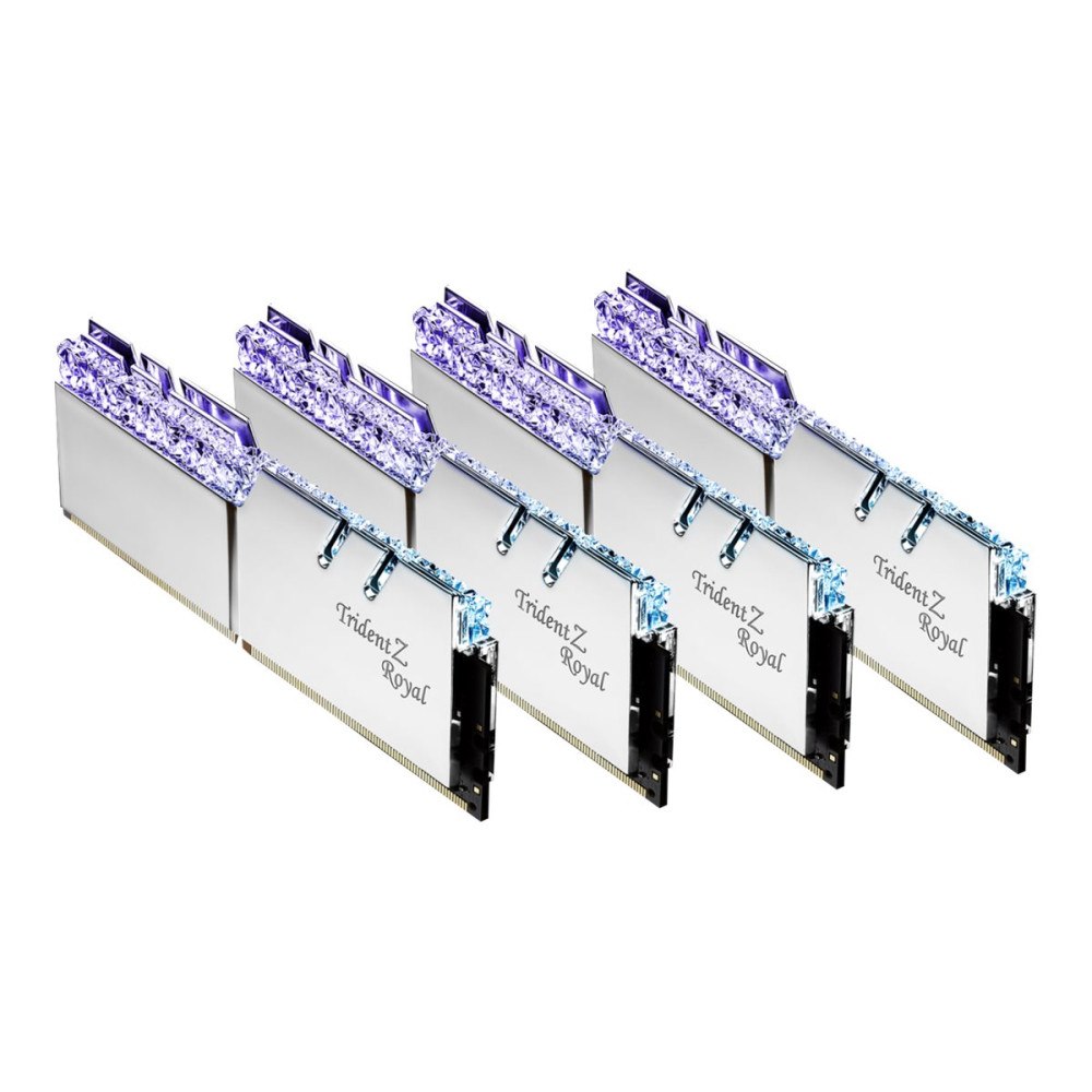 G.Skill G.Skill Trident Z Royal Series - DDR4 - sats - 64 GB: 4 x 16 GB - DIMM 288-pin - 3600 MHz / PC4-28800 - ej buffrad