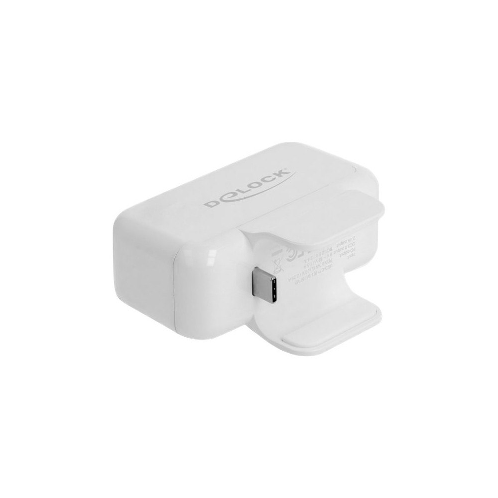 DeLOCK Delock Adapter for Apple power supply with PD and QC 3.0 strömadapter - USB, 2 x USB, 24 pin USB-C