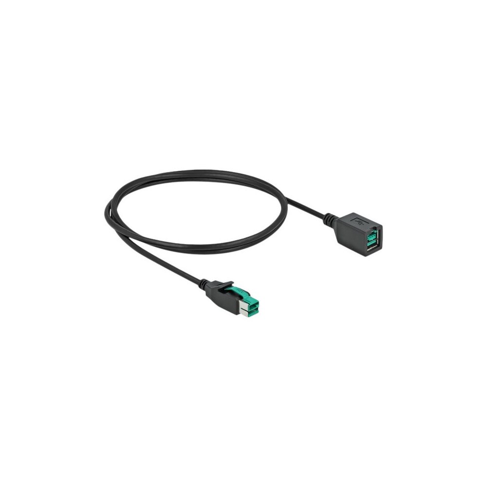 DeLOCK Delock - PoweredUSB förlängningskabel - USB PlusPower (12 V) till USB PlusPower (12 V) - 1 m