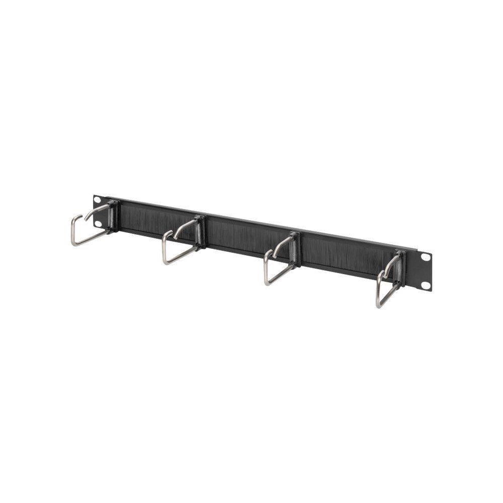 Digitus DIGITUS DN-97669 - kabelhanteringspanel med ringar - 1U - 19"