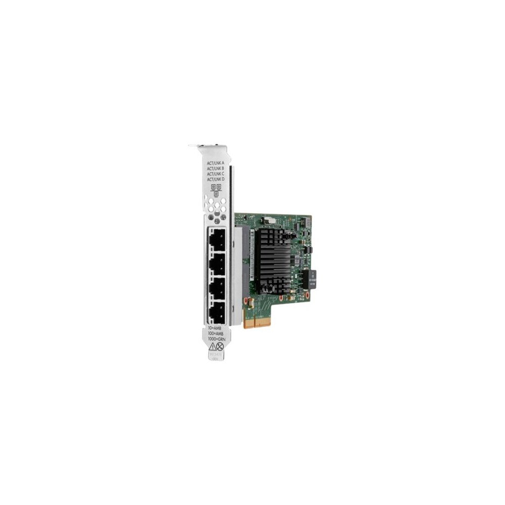Hewlett Packard Enterprise HPE I350-T4 - nätverksadapter - PCIe 2.0 x4 - Gigabit Ethernet x 4