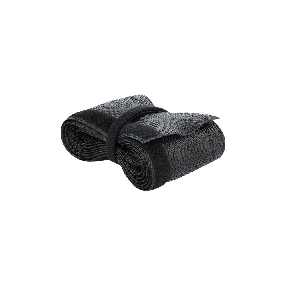 DeLOCK Delock Braided Sleeving with Hook-and-Loop Fastener - kabelhölje